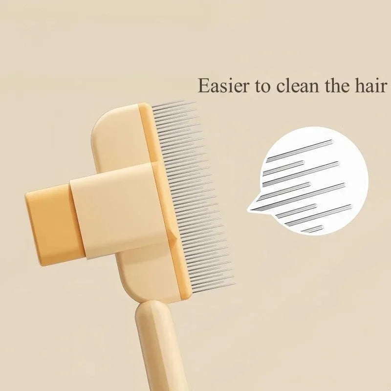 Pet Hair Remover Brush for Cats And Dogs Grooming Comb for Long Hair Dogs Hair Cleaning Bath Brush Dog Supplies