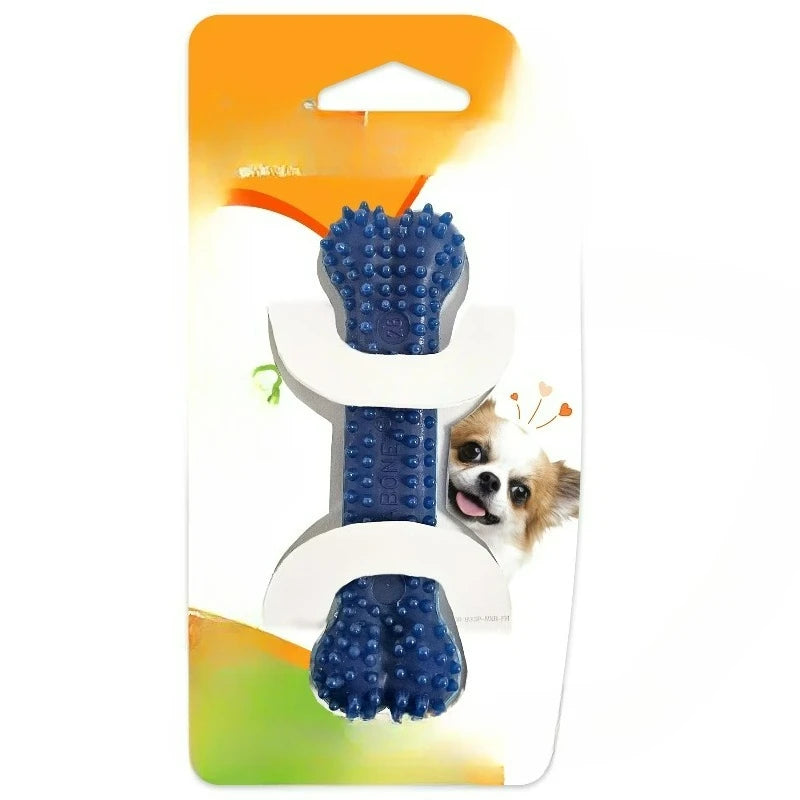 Textured Bone Dog Toy, Dog Chew Toy, Chicken Flavor, X-Small, 1 Count