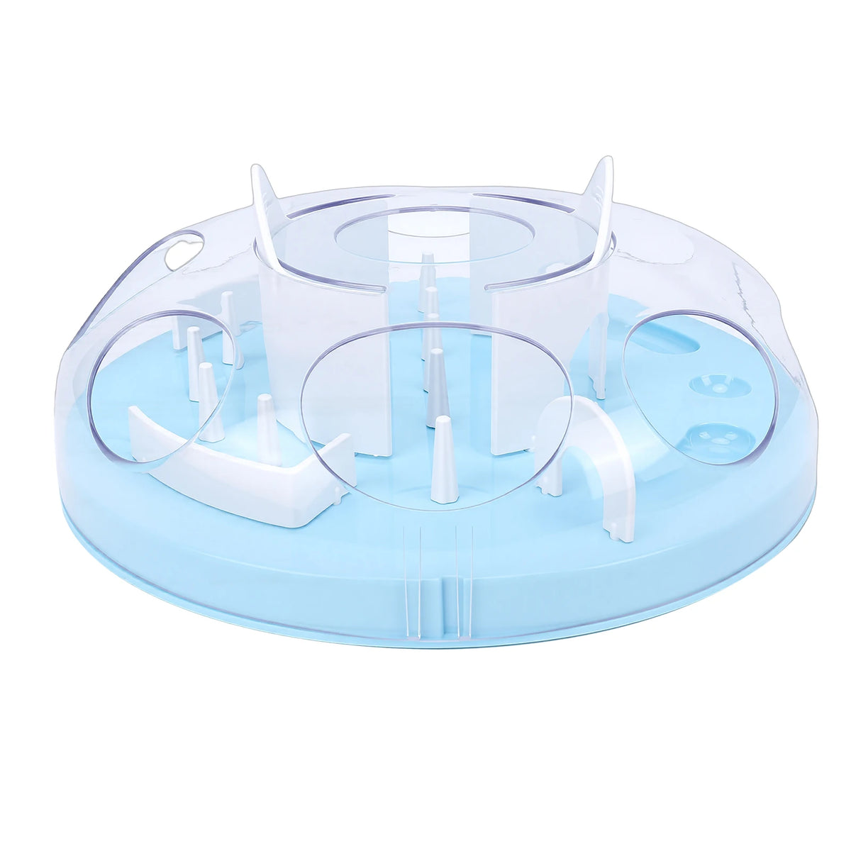 3Pcs Cat Puzzle Feeder Toy Interactive Cat Puzzle Feeder Funny Cat Puzzle Food Dispenser Enrichment  for Pets Play and Exercise