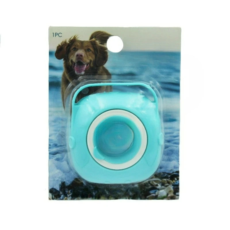 Pet Bath & Massage Brush, Grooming Scrubber for Dogs & Cats, Blue, 1 Count