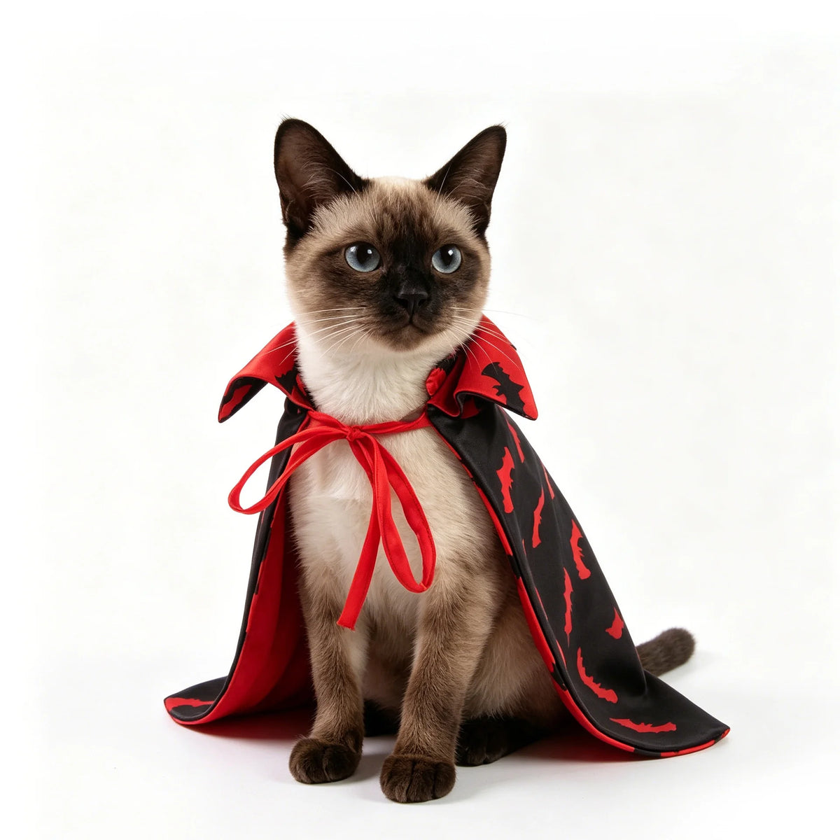In Stock Halloween Reversible Bat Pet Vampire Cape Costume Party Outfit For Cats Small Dogs for pet Gifts