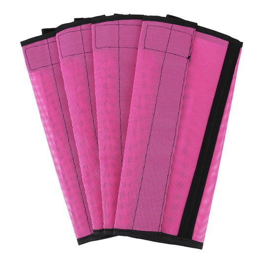 4Pcs Horse Foot Protective Cover Breathable Mesh Horse Boots Mesh Fly Boots for Horse for Preventing Flies Mosquitoes Bite