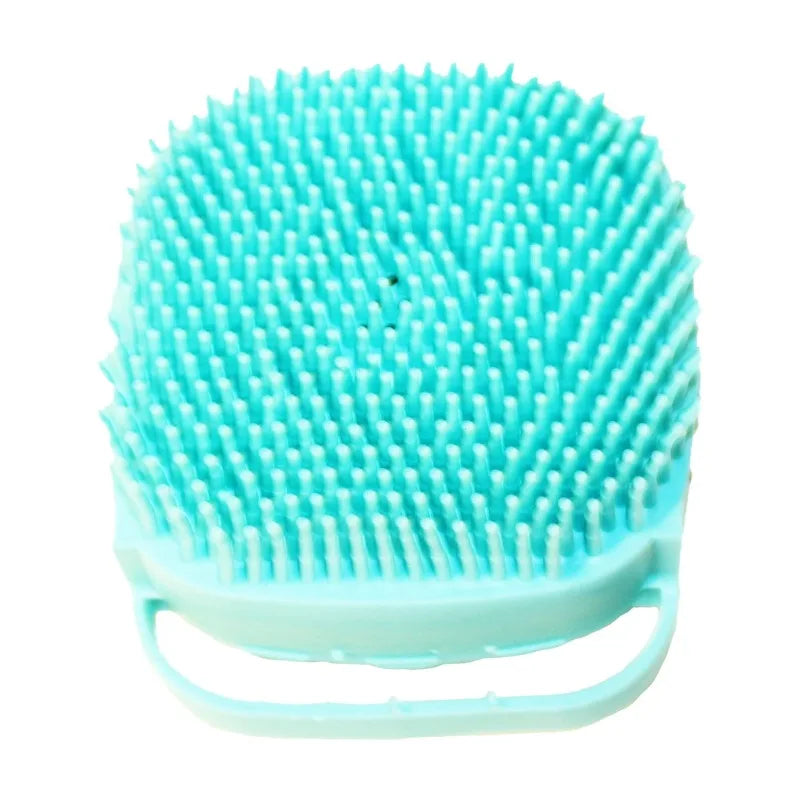 Pet Bath & Massage Brush, Grooming Scrubber for Dogs & Cats, Blue, 1 Count