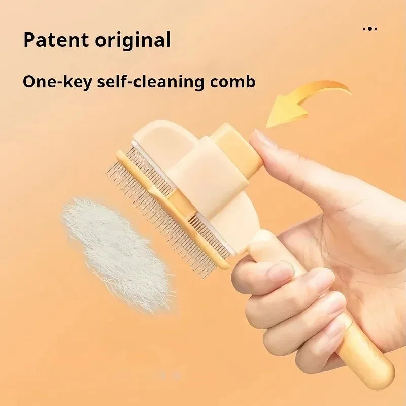 Pet Hair Remover Brush for Cats And Dogs Grooming Comb for Long Hair Dogs Hair Cleaning Bath Brush Dog Supplies